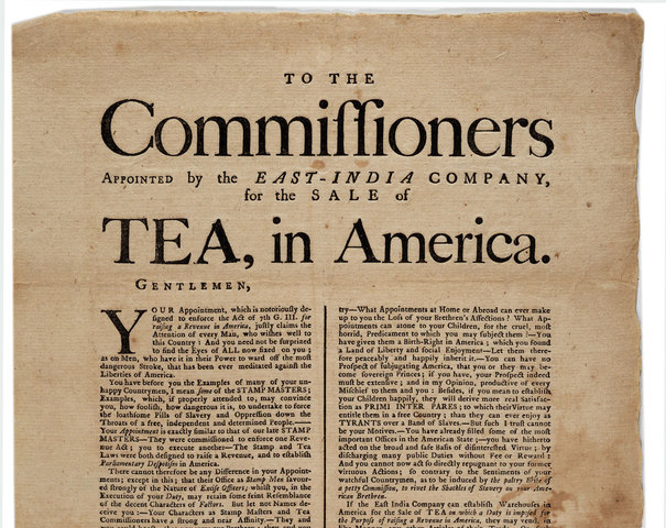 Tea Tax