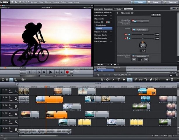 Editor de video y audio