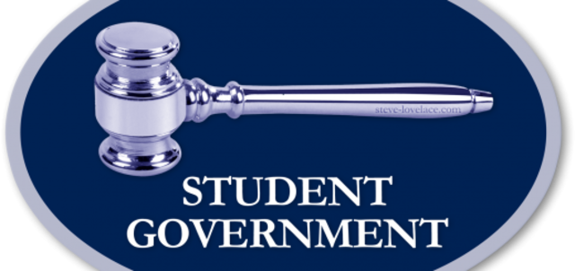 I became the student council vice-president