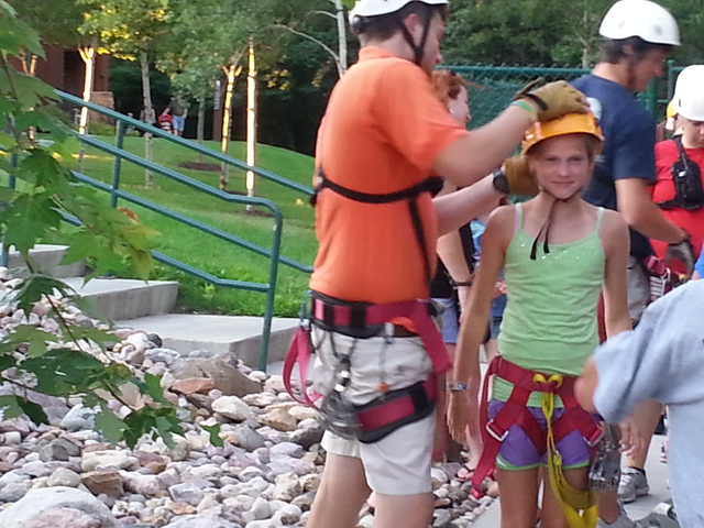 We went to the Wisconsin Dells.