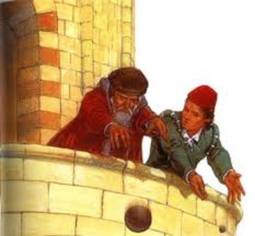 Galileo Demonstrates the Properties of Gravity.