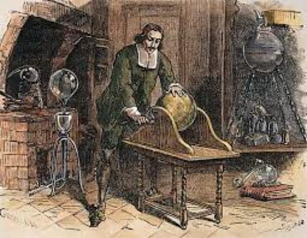 The Air Pump is Invented.