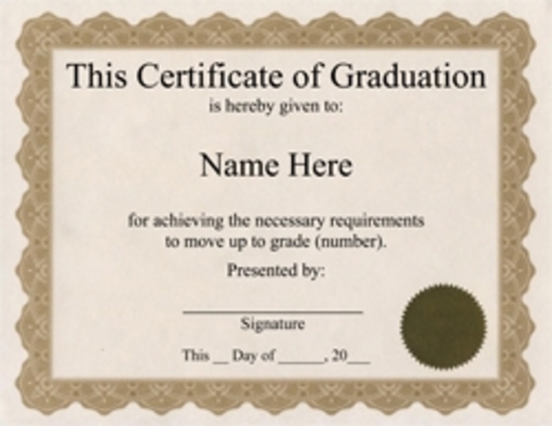 Certificates
