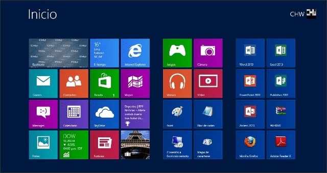 sistema operativo Windows 8
