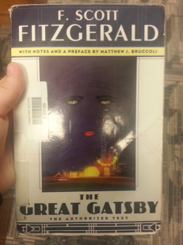 The Great Gatsby by F.Scott Fitzgerald