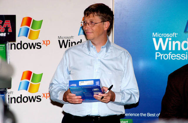 Bill Gates anuncia Windows xp