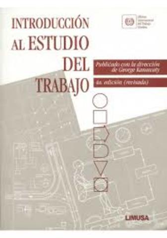 Introducción al Estudio de Trabajo