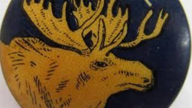 Roosevelt Runs Under the "Bull Moose" Paty