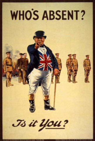 Conscription introduced in Britian