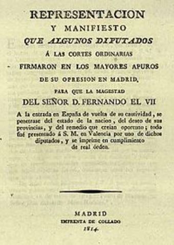 El Manifiesto de los Persas