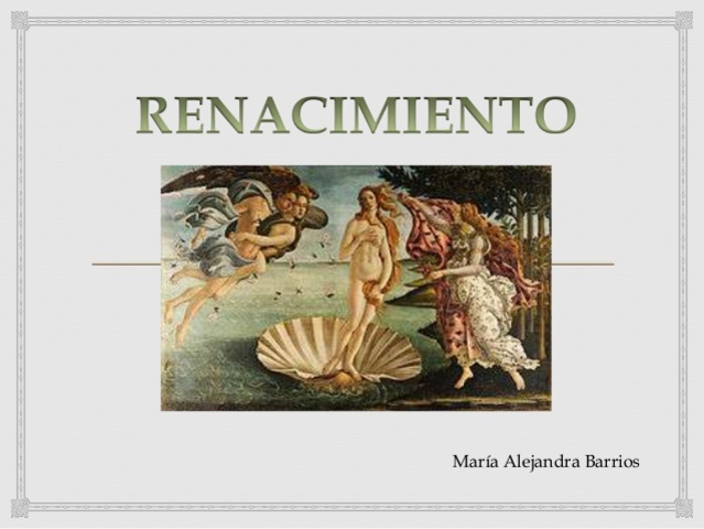 EL RENACIMIENTO