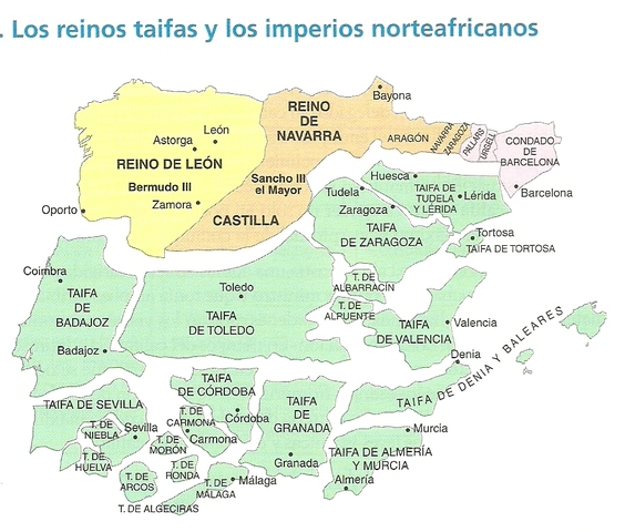 Los segundos reinos de Taifas