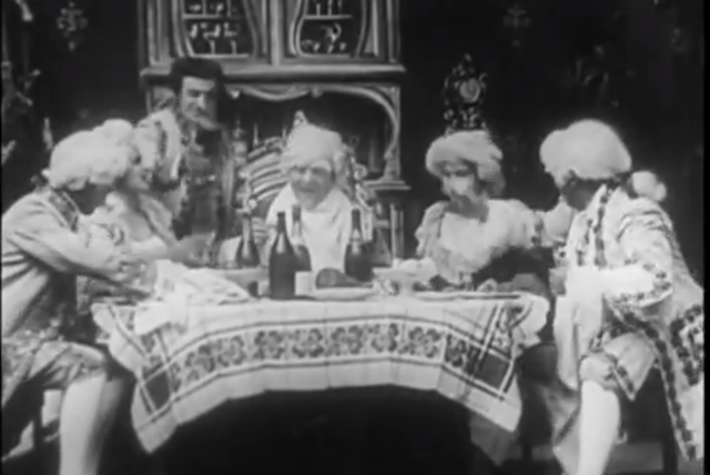 "El caso Dreyffus". George Meliès.