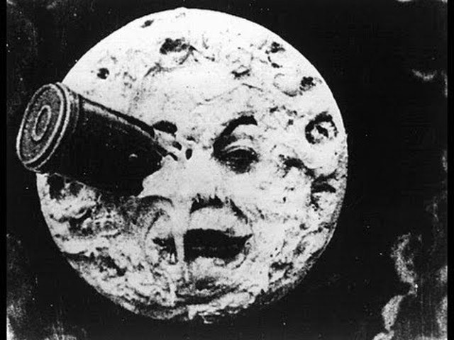 "Viaje a la luna". George Meliès.