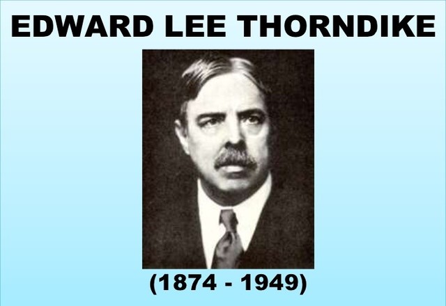 ANTECEDENTES DE LA  INSTRUCCIÓN ASISTIDA POR ORDENADOR. E.L. THORNDIKE