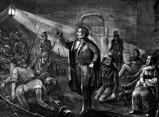 Stephen F. Austin goes to jail