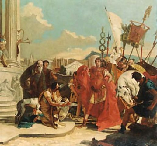 Caesar defeated Pompey