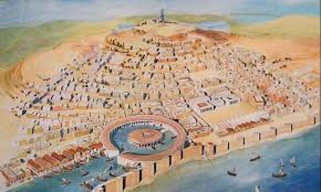 Romans capture Carthage