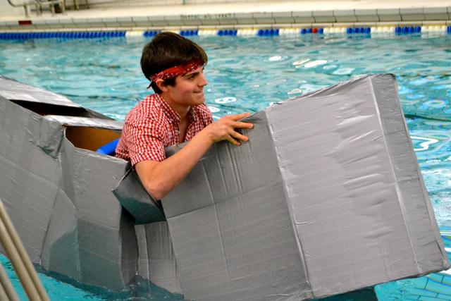 Cardboard Boat Race