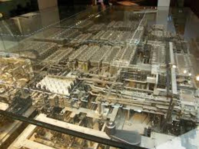 Primera Computadora Electromecánica.