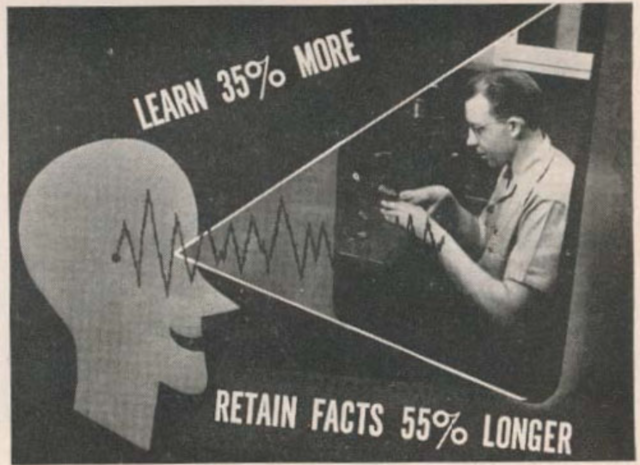 (IM) Federal Government Establishes Division of Visual Aids for War Training 1941