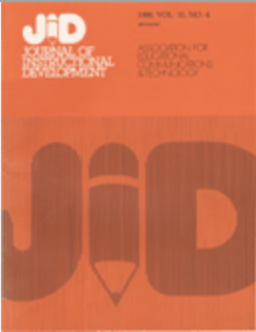 (ID) Journal of Instructional Development Published