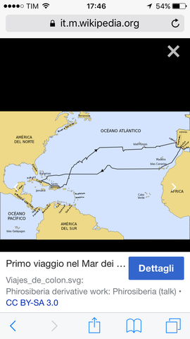 Cristoforo Colombo partì dal porto di Palos