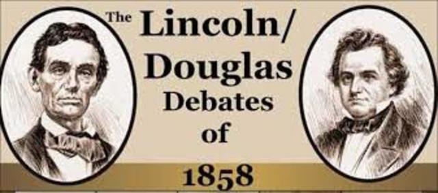 Abraham Lincoln and Stephen Douglas Debates