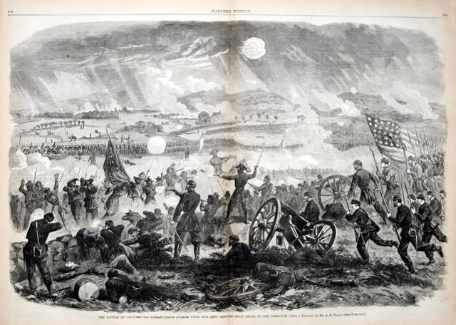 Battle at Gettysburg