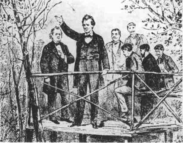 Abraham Lincoln & Stephen Douglas Debates