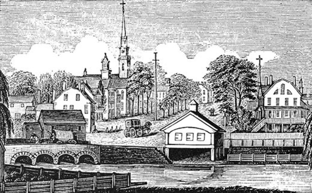 Elizabethtown founded by a group of English immigrants