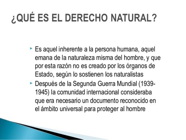 Edad Moderna Derecho Natural