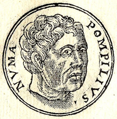 Numa Pompilius becomes the 2nd king of Rome