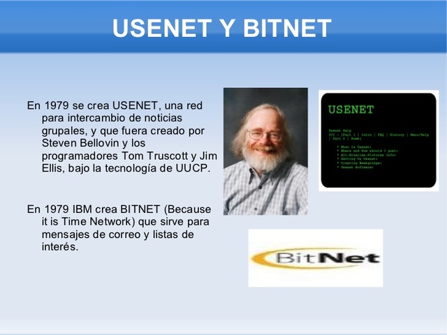 Usenet y bitnet