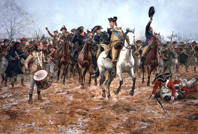 Battle at Trenton/Princeton (patriot reaction?)