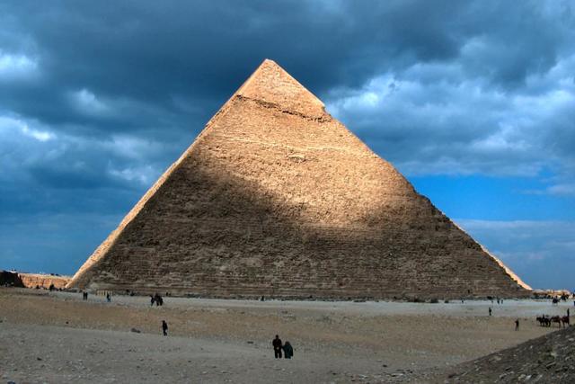 Khafre's pyramid.