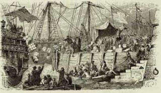 The Tea Act and the Boston Tea Party