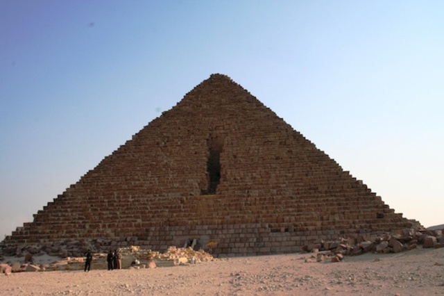 Menkaure's Pyramid.