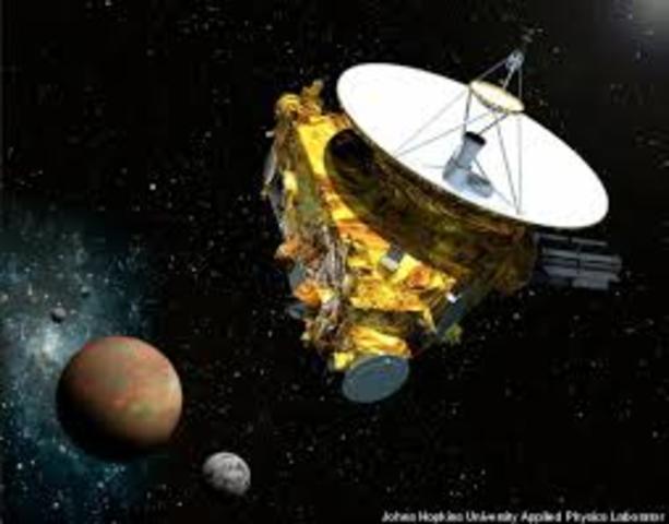NASA launches the New Horizons spacecraft