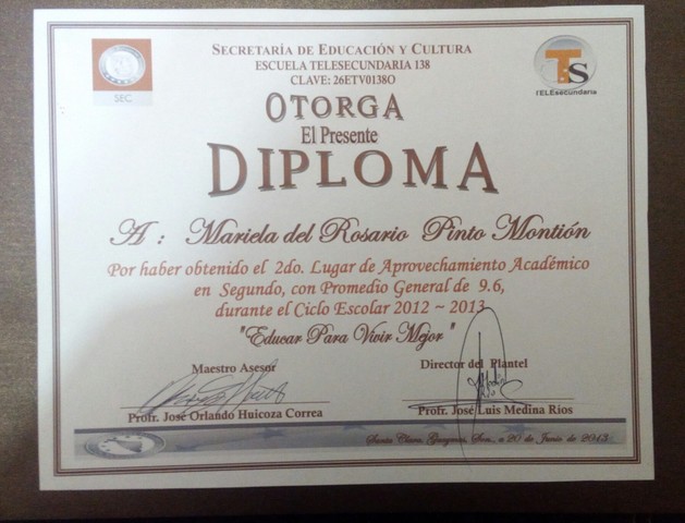 SEGUNDO DE SECUNDARIA