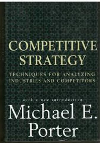 Michael E. Porter: Se convierte en el autor más destacado en estrategia competitiva