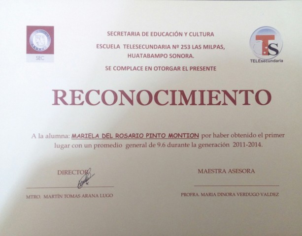 TERCERO DE SECUNDARIA