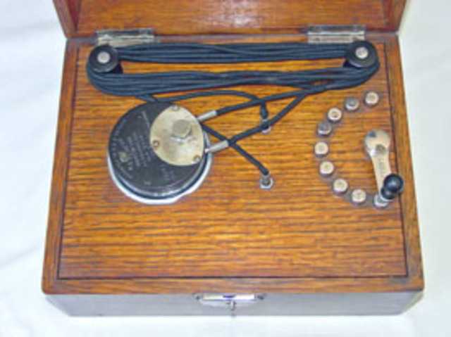 Hearing aid by Hutchison Co.