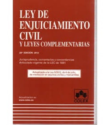 La Ley de Enjuiciamiento