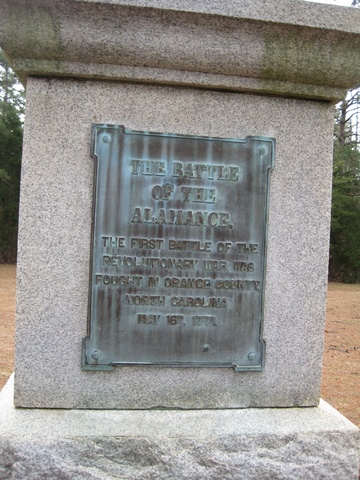 The Battle of Alamance