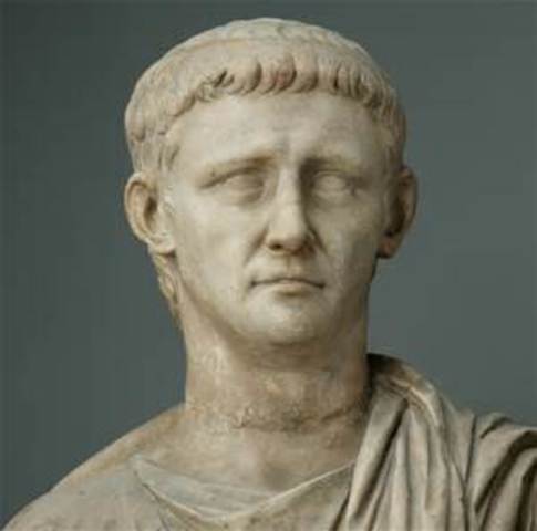 Claudius begins his reign