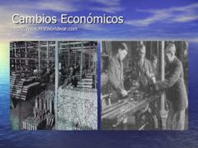 Cambios económicos.