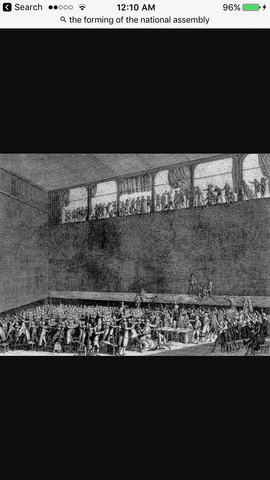 L'forming de l'Assemblee nationale