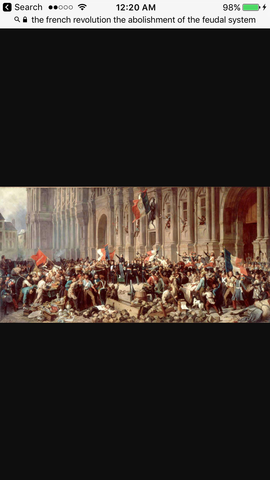 I'abolition du systeme feodal