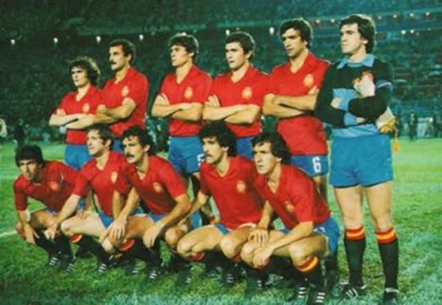 seleccion española en 1982